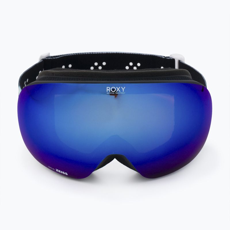 Maschere da snowboard da donna ROXY Popscreen Cluxe J true black akio/sonar ml revo blue 2