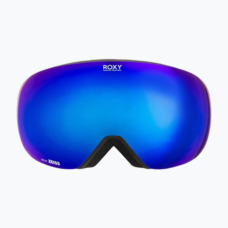 Maschere da snowboard da donna ROXY Popscreen Cluxe J true black akio/sonar ml revo blue 5
