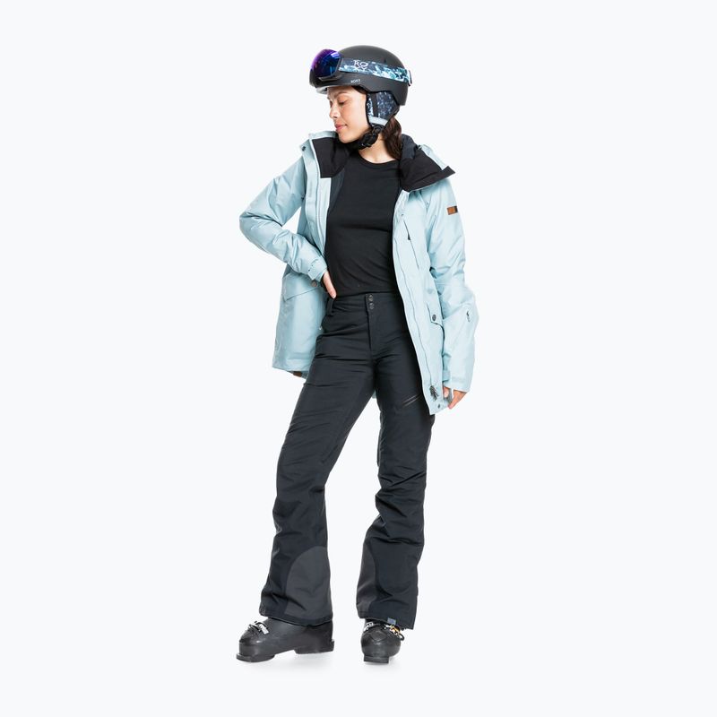 Maschere da snowboard da donna ROXY Popscreen Cluxe J true black akio/sonar ml revo blue 7