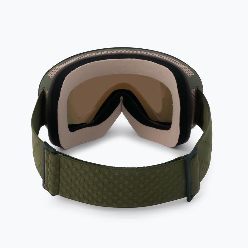 Maschere da snowboard da donna ROXY Popscreen Cluxe J burnt olive/sonar ml revo red 3