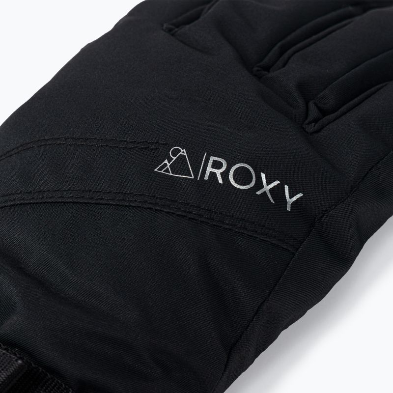 Guanti da snowboard da donna ROXY Gore Tex Fizz nero vero 4