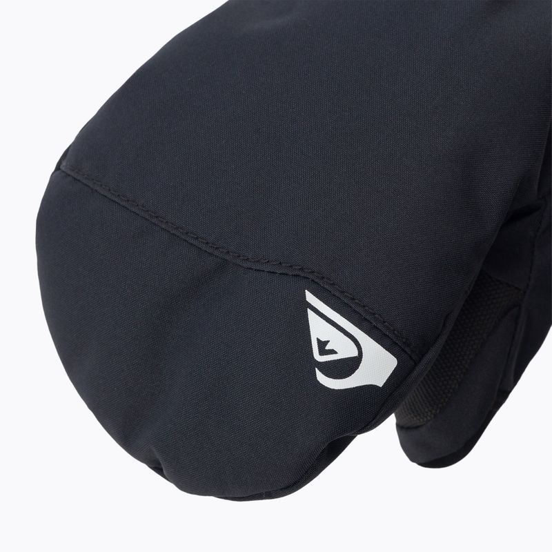 Quiksilver Mission Mitt guanti da snowboard per bambini nero vero 4
