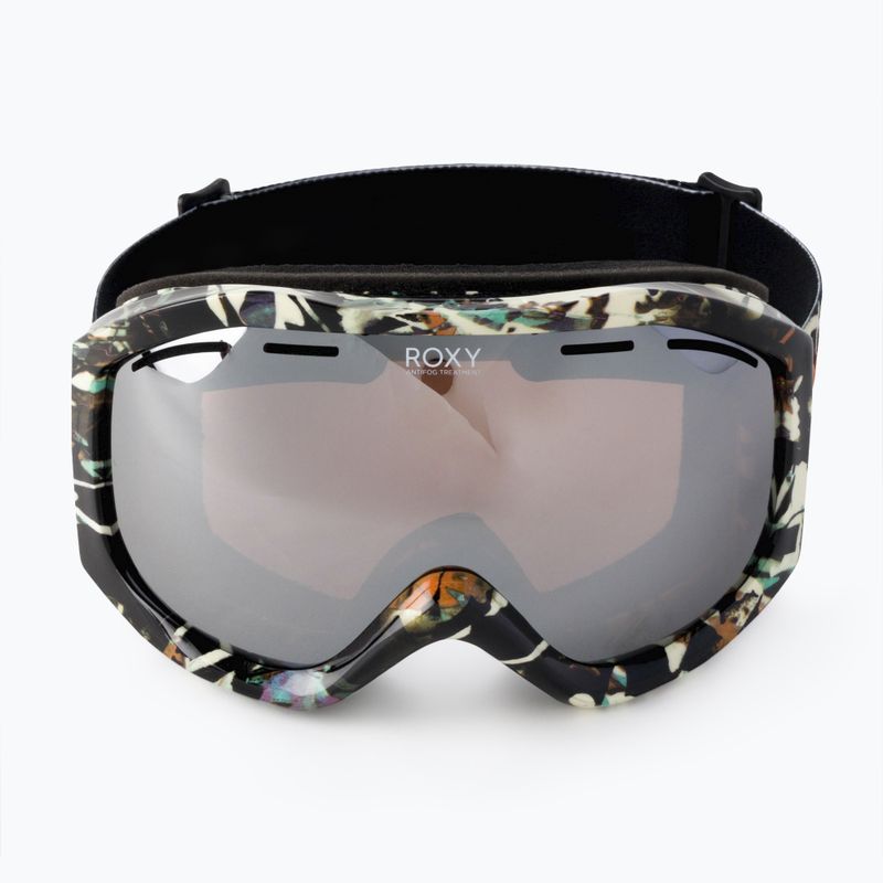 Occhiali da snowboard da donna ROXY Sunset ART J true black superlights /amber rose ml super silver 2