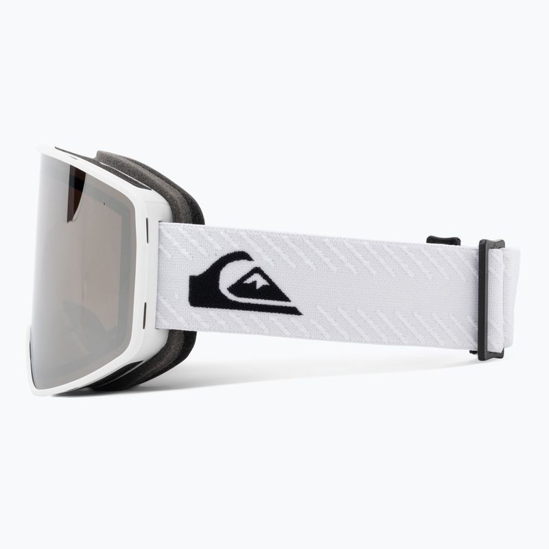 Quiksilver Storm S3, maschere da snowboard in bianco 4