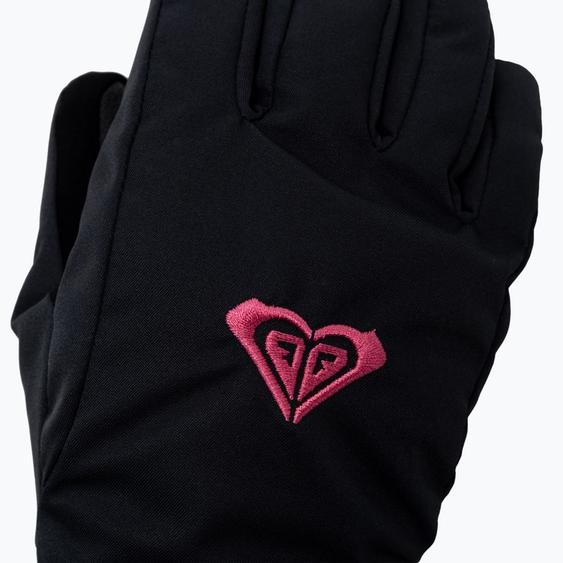 Guanti da snowboard per bambini ROXY Freshfields nero 4