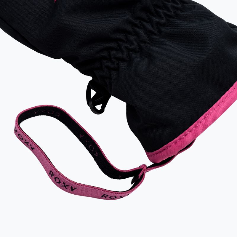 Guanti da snowboard per bambini ROXY Freshfields nero 5