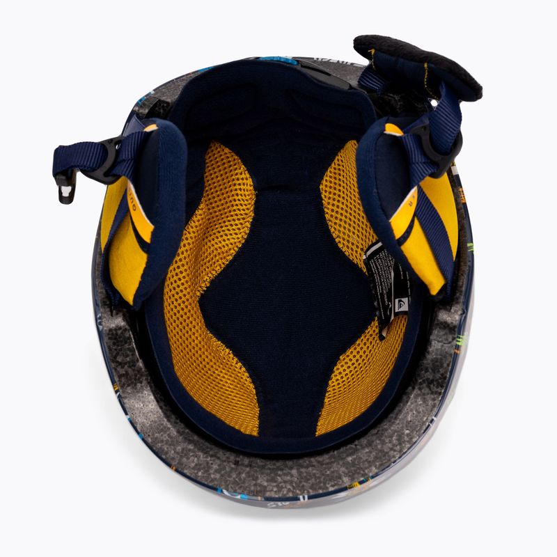 Casco da snowboard per bambini Quiksilver Slush insignia blu 7