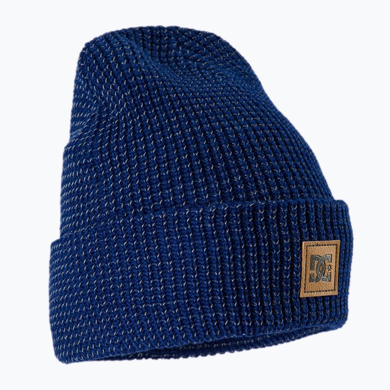 Berretto invernale da uomo con stampa blu DC Sight