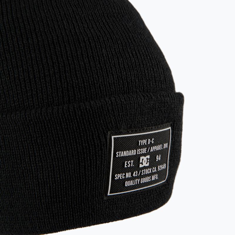 Berretto invernale da uomo DC Label 2021 nero 3