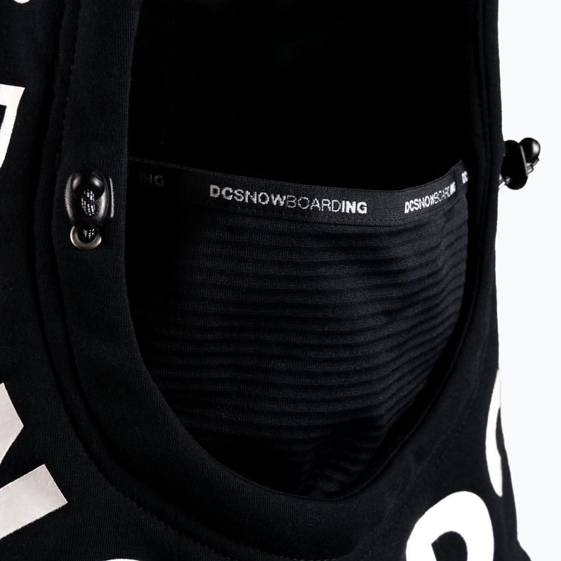 Maglione da uomo DC Hoodaclava nero/bianco chimney 4