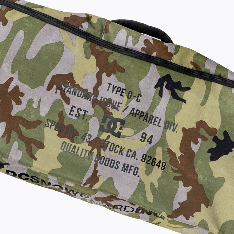 DC Layover Snowboard Sleeve Bag woodland camo castlerock 5