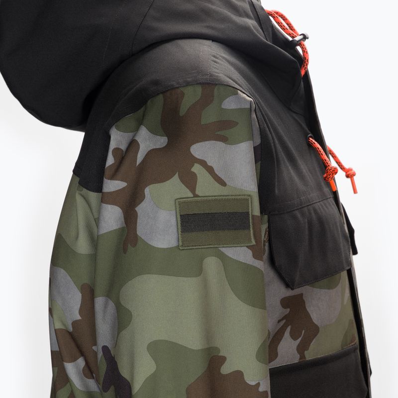 Giacca da snowboard DC Haven woodland camo castlerock da uomo 4