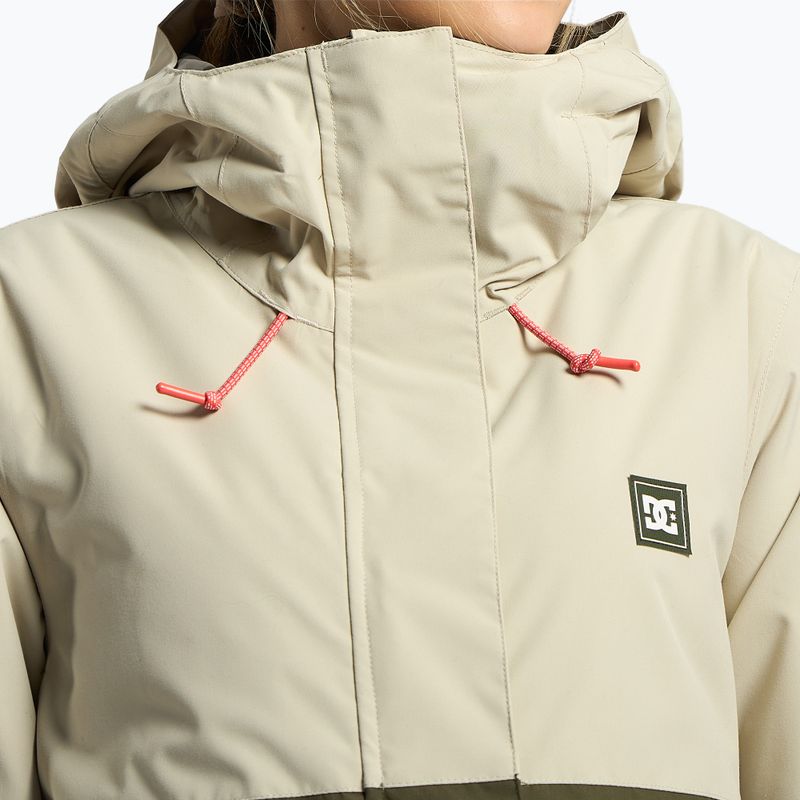 Giacca da snowboard DC Cruiser overcast da donna 6
