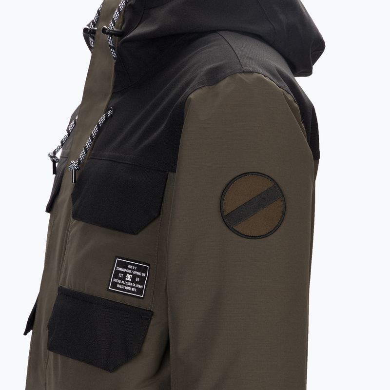 Giacca da snowboard DC Haven wren da uomo 3