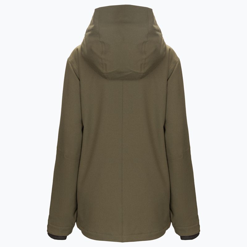 Giacca da snowboard da donna DC Liberate olive night 2