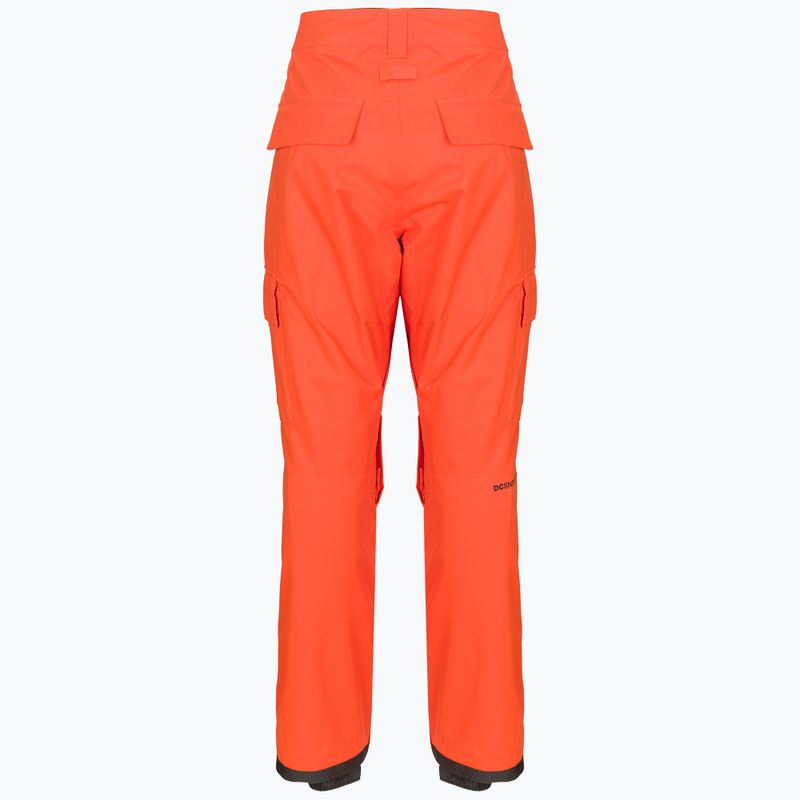 Pantaloni da snowboard DC Banshee orangeade da uomo 4