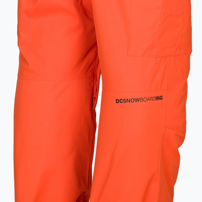 Pantaloni da snowboard DC Banshee orangeade da uomo 6