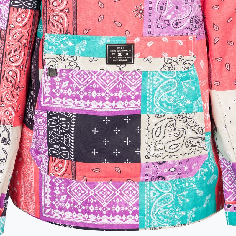 Giacca da snowboard DC Savvy Anorak donna wmns/multi bandana 3