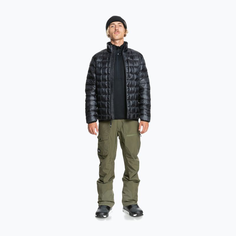 Quiksilver Release giacca da snowboard da uomo nero vero 2