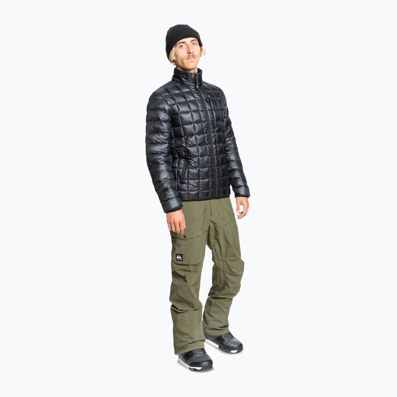 Quiksilver Release giacca da snowboard da uomo nero vero 6