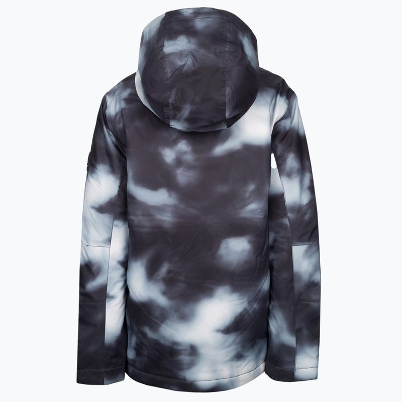 Giacca da snowboard Quiksilver da bambino Mission Printed nero 2