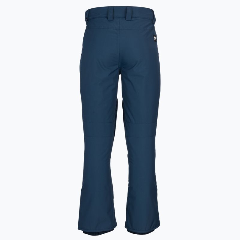 Pantaloni da snowboard Quiksilver Estate insignia blu da bambino 2