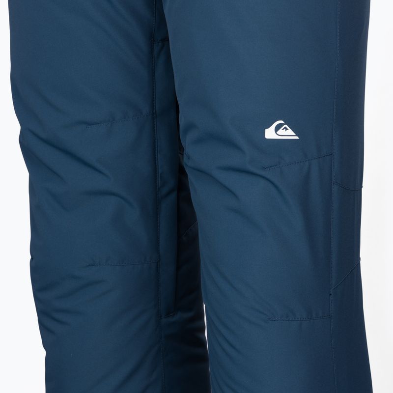 Pantaloni da snowboard Quiksilver Estate insignia blu da bambino 3