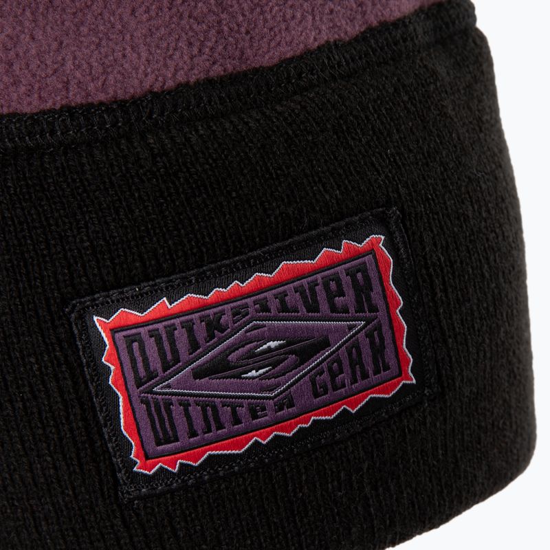 Berretto invernale Quiksilver da uomo Wintergear viola 3