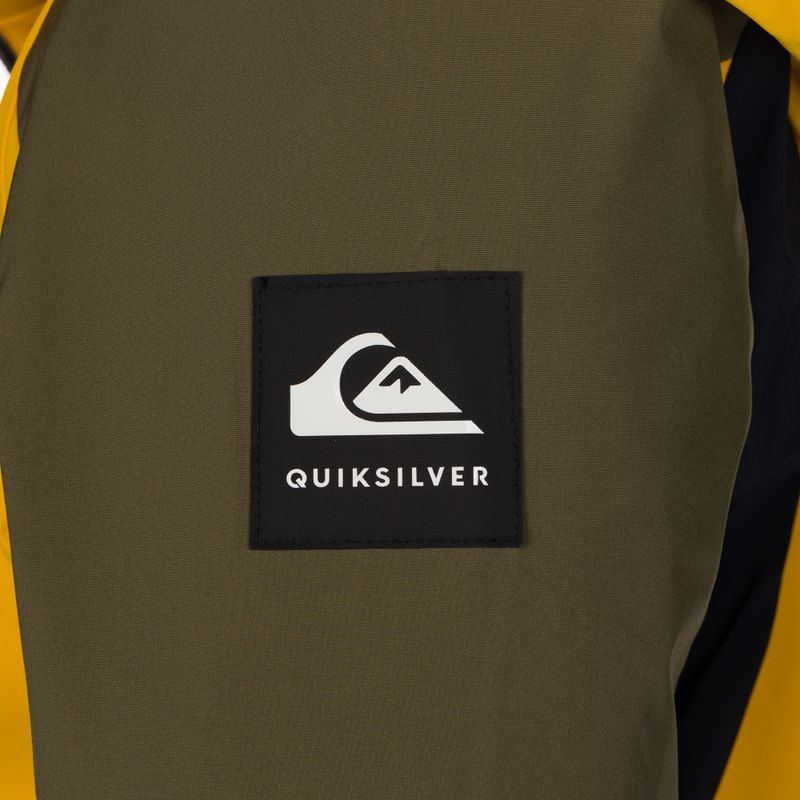 Giacca da snowboard Quiksilver Stretch TR golden rod da uomo 3