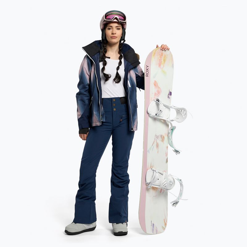 Pantaloni da snowboard da donna ROXY Rising High blu 2