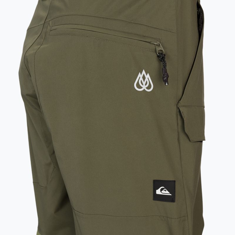 Pantaloni da snowboard Quiksilver Stretch TR da uomo a foglia d'uva 3