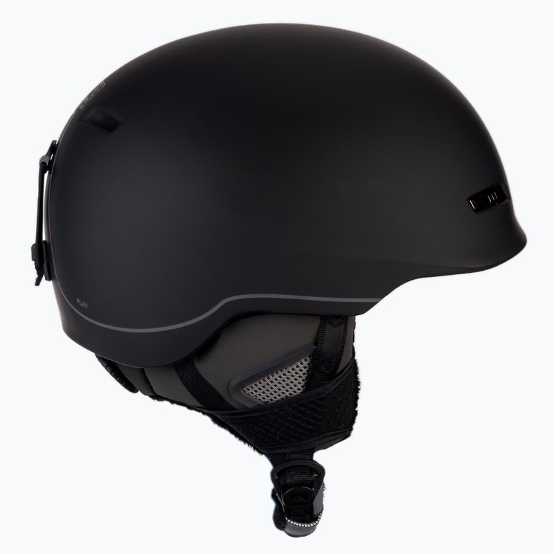 Casco da snowboard Quiksilver Play nero vero 4