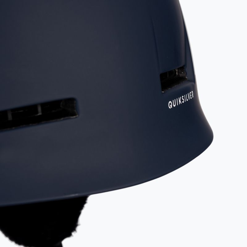 Casco da snowboard Quiksilver Skylab SRT con mostrine blu 6
