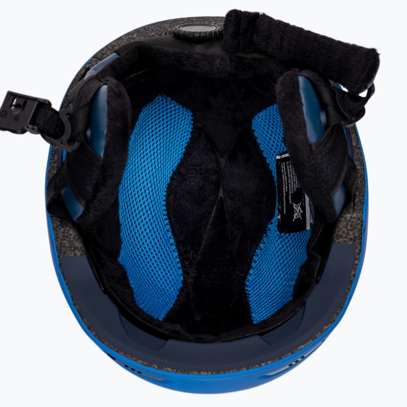Casco da snowboard Quiksilver Play blu francese 5