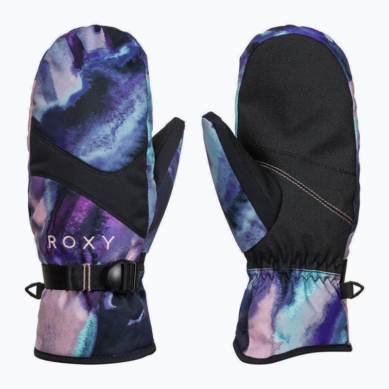 Guanti da snowboard da donna ROXY Jetty true black petole 5