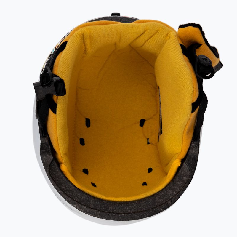 Casco da snowboard Quiksilver Journey arancione shocking 5