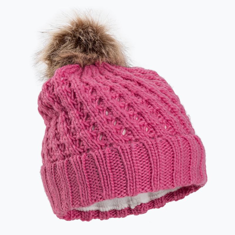 Berretto invernale per bambini ROXY Blizzard Girl rosa shocking
