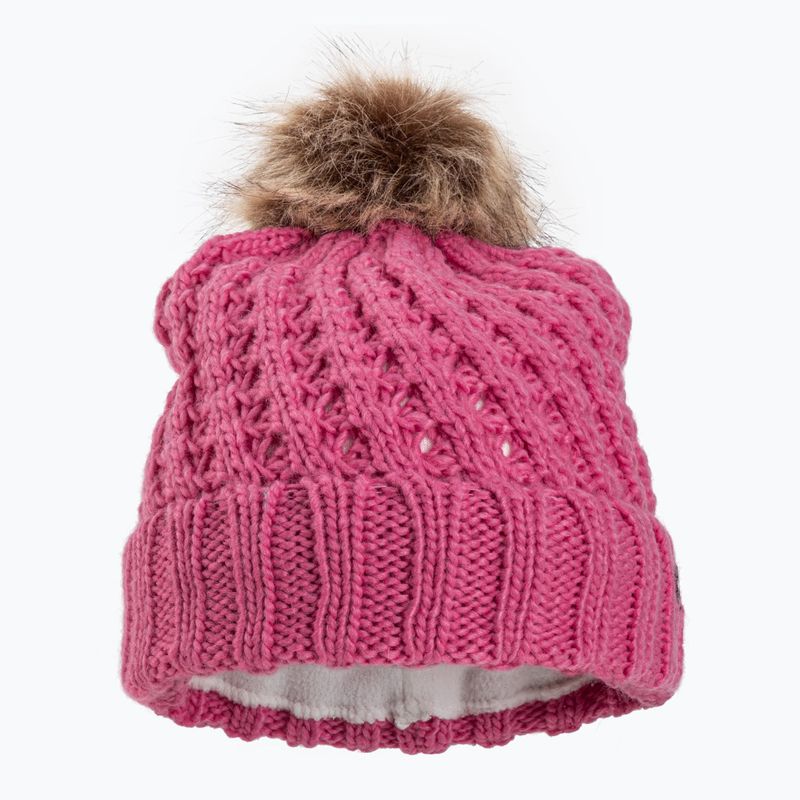 Berretto invernale per bambini ROXY Blizzard Girl rosa shocking 2