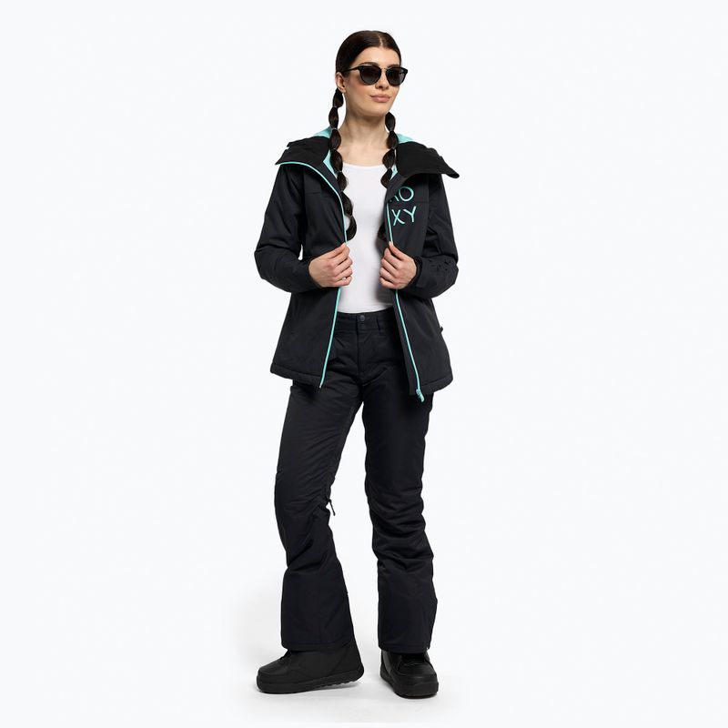Giacca da snowboard donna ROXY Galaxy nero 2
