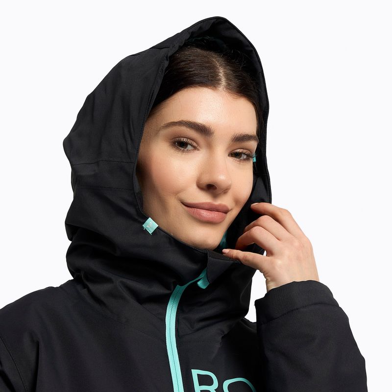 Giacca da snowboard donna ROXY Galaxy nero 5