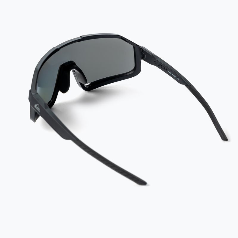 Occhiali da sole Quiksilver Slash nero/grigio opaco 2