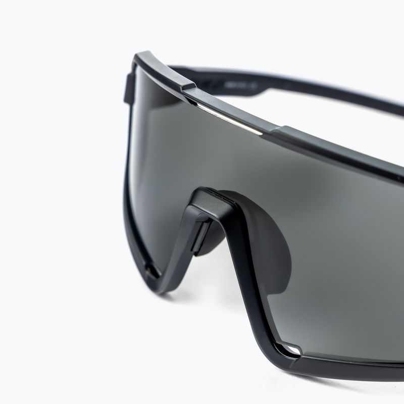 Occhiali da sole Quiksilver Slash nero/grigio opaco 4