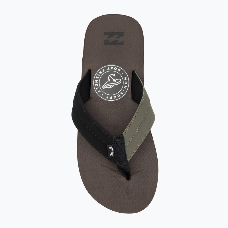 Infradito Billabong All Day Impact uomo, cioccolato MFOT1BAD-CHO 5