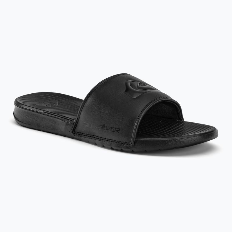 Quiksilver uomo Bright Coast Slide infradito nero solido
