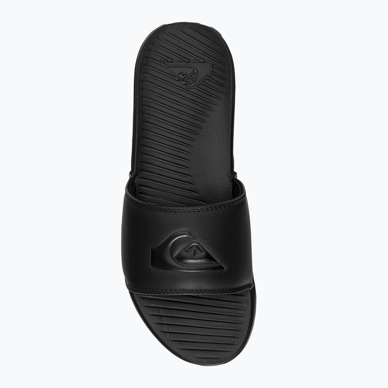 Quiksilver uomo Bright Coast Slide infradito nero solido 6