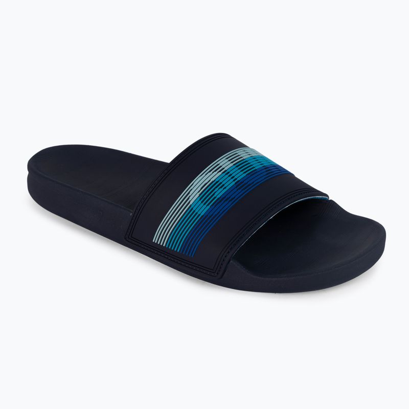 Infradito Quiksilver Rivi Wordmark Slide uomo blu/blu/blu