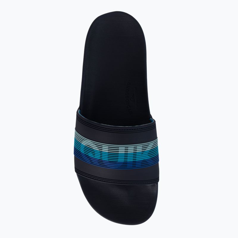 Infradito Quiksilver Rivi Wordmark Slide uomo blu/blu/blu 6