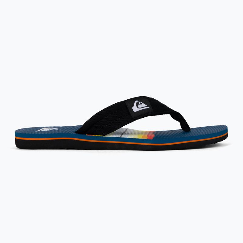 Infradito Quiksilver Molokai Layback da uomo, blu 2