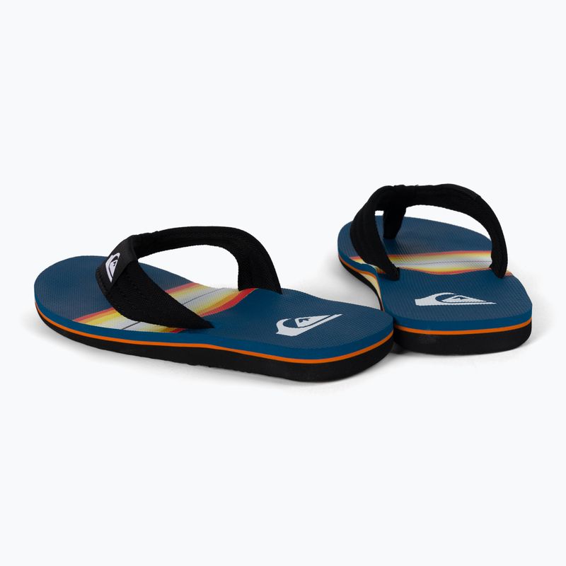 Infradito Quiksilver Molokai Layback da uomo, blu 3