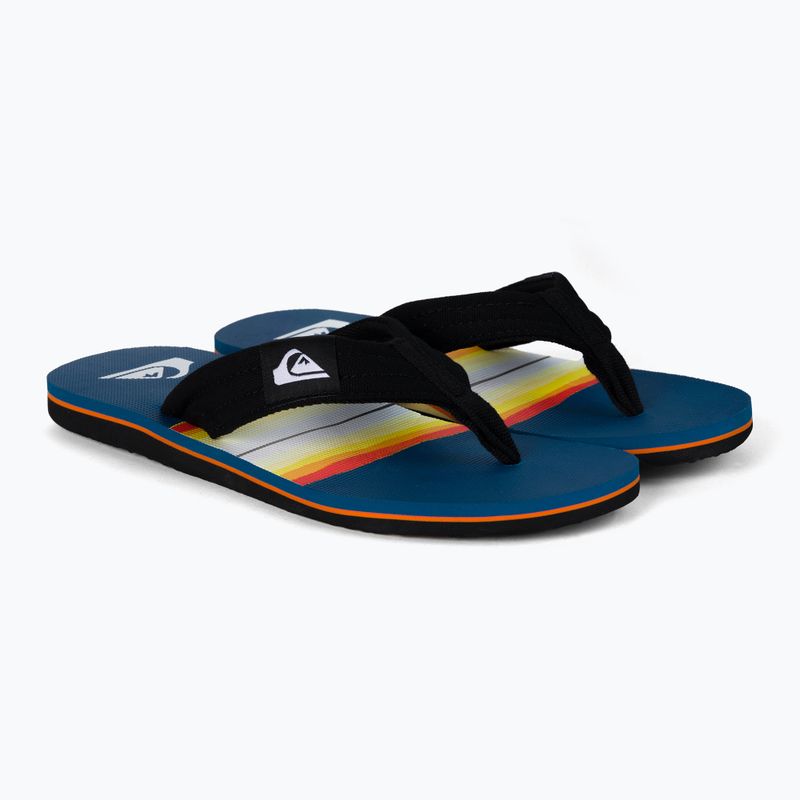 Infradito Quiksilver Molokai Layback da uomo, blu 5